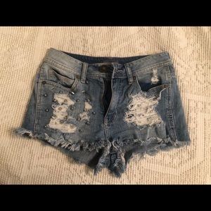 Kendall and Kylie denim shorts